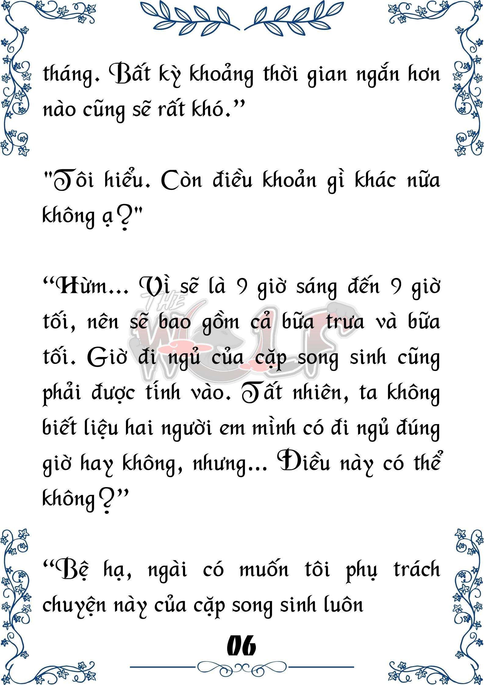 Tôi Trở Thành Gia Sư Của Cặp Song Sinh Hoàng Gia Chapter 17 - Trang 2