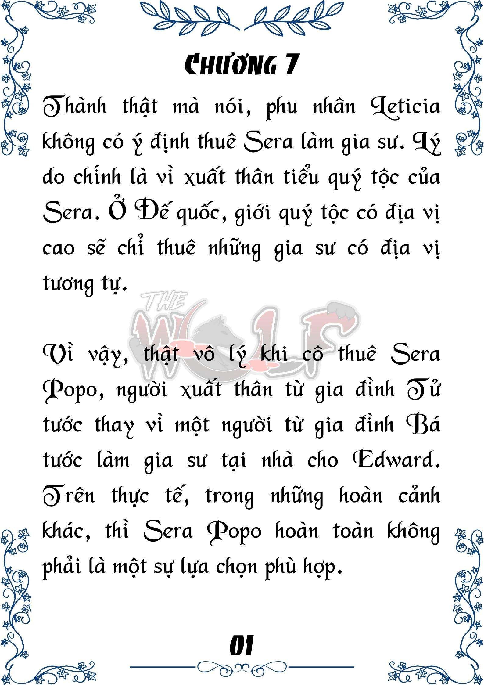 Tôi Trở Thành Gia Sư Của Cặp Song Sinh Hoàng Gia Chapter 7 - Trang 2
