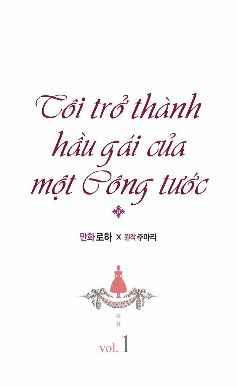 Tôi Trở Thành Hầu Gái Của Một Công Tước Chapter 1 - Trang 2