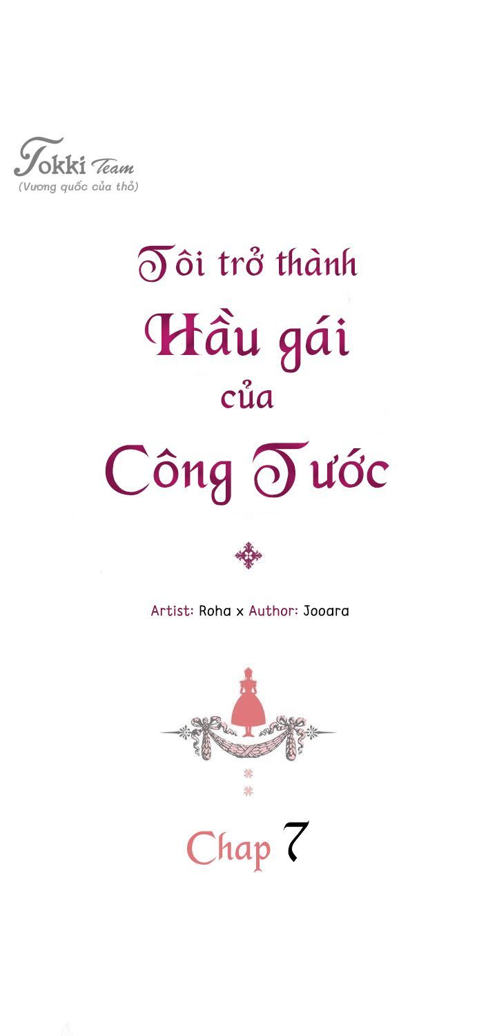 Tôi Trở Thành Hầu Gái Của Một Công Tước Chapter 7 - Trang 2