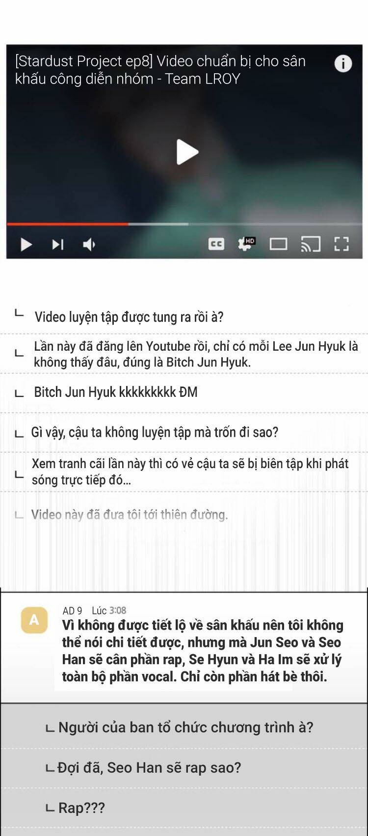 Tôi Trở Thành Thành Viên Trẻ Tuổi Nhất Nhóm Nhạc Idol Nam Chapter 14 - Trang 2