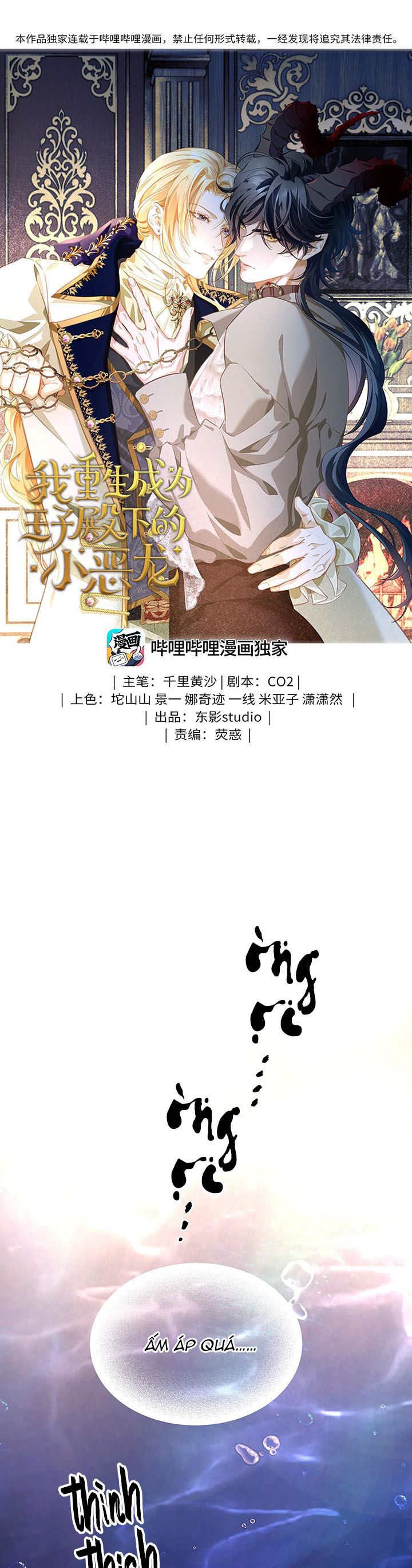 Tôi Trùng Sinh Trở Thành Tiểu Ác Long Của Vương Tử Điện Hạ Chapter 1 - Trang 2