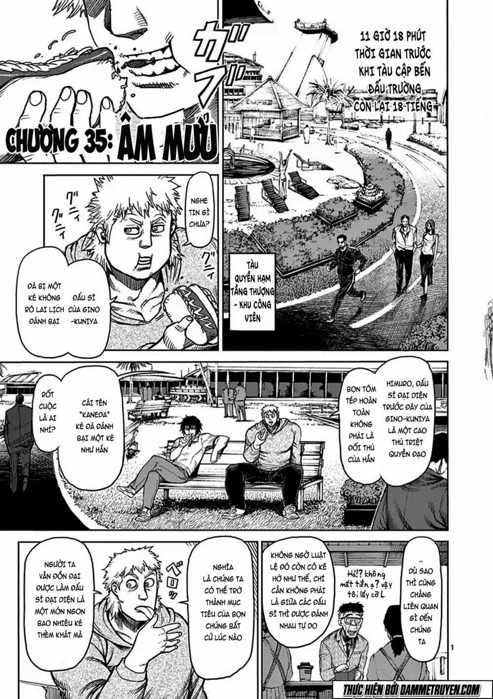 Tokita Ouma – Đấu Sĩ Atula Chapter 35 - Trang 2