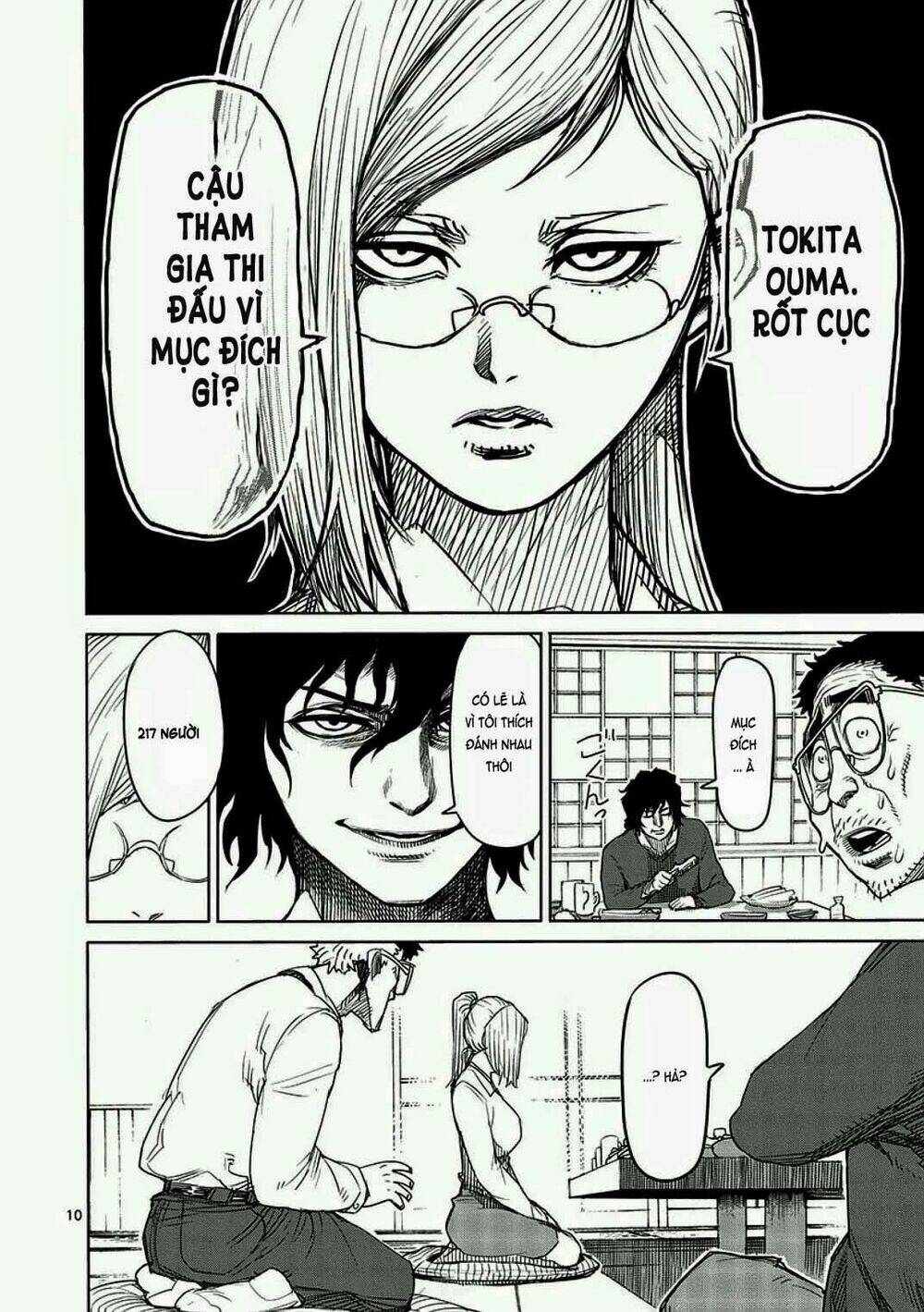 Tokita Ouma – Đấu Sĩ Atula Chapter 8 - Trang 2