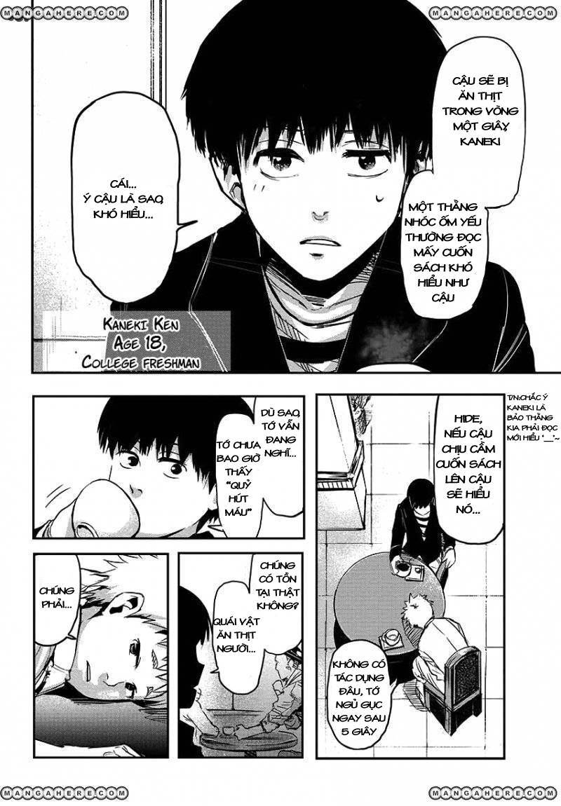 Tokyo Ghoul Chapter 1 - Trang 2