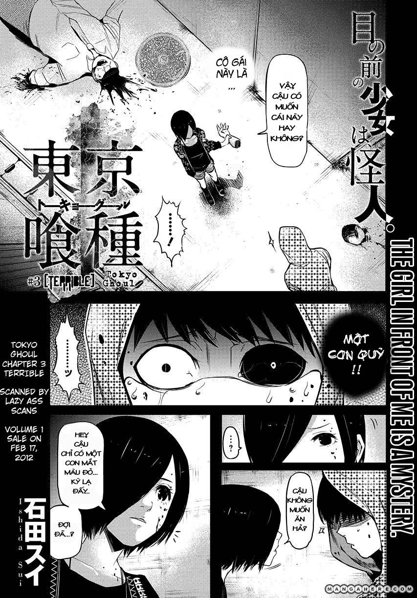 Tokyo Ghoul Chapter 3 - Trang 2