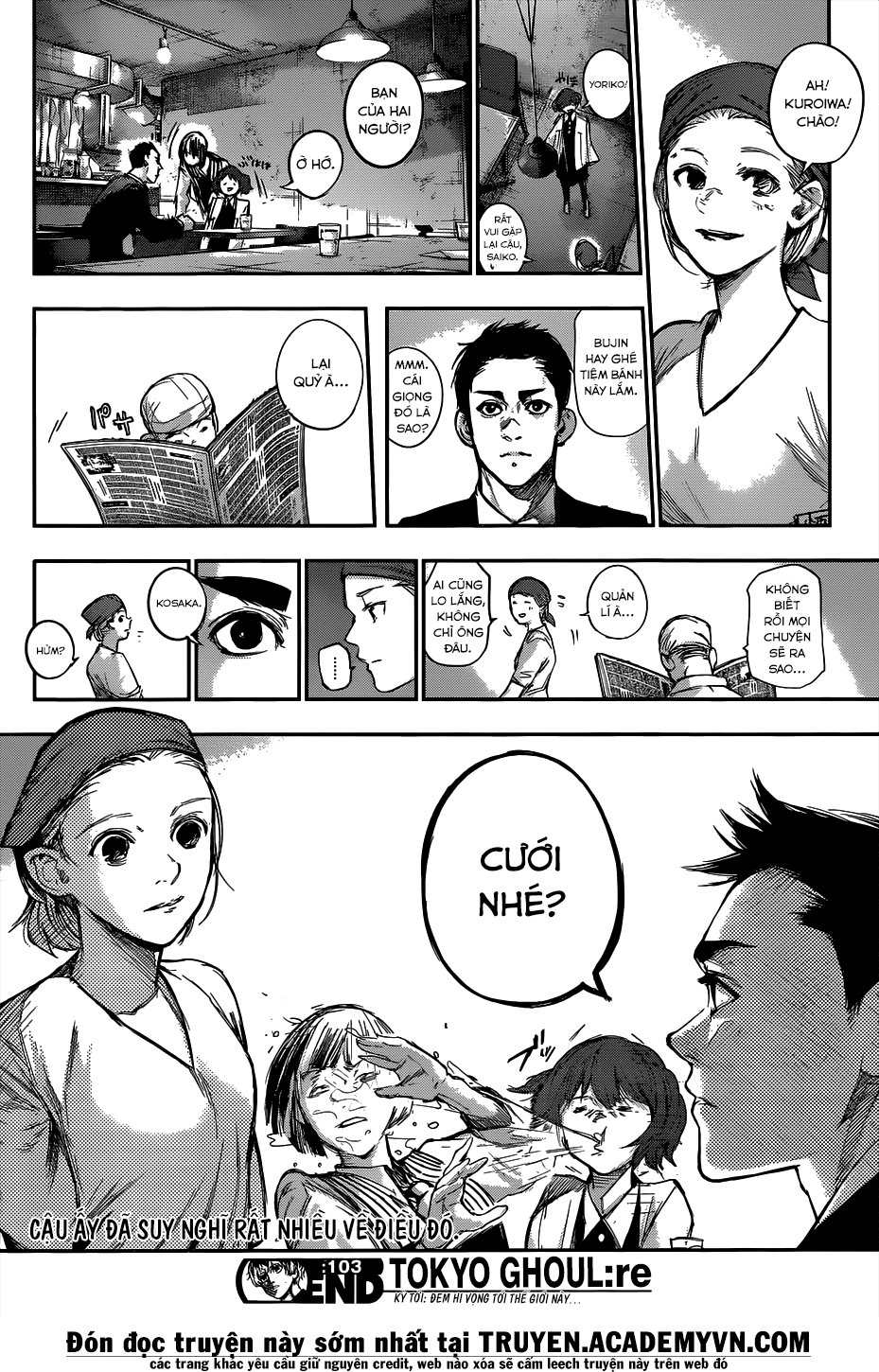 Tokyo Ghoul:Re Chapter 103 - Trang 2