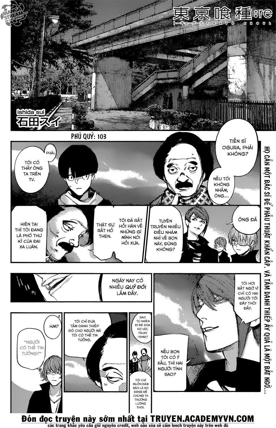 Tokyo Ghoul:Re Chapter 103 - Trang 2