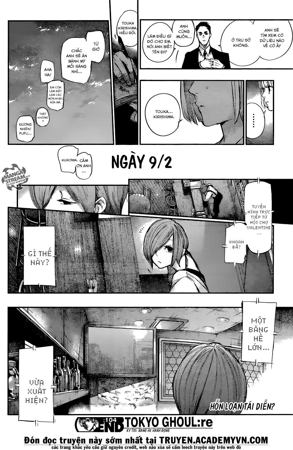 Tokyo Ghoul:Re Chapter 104 - Trang 2
