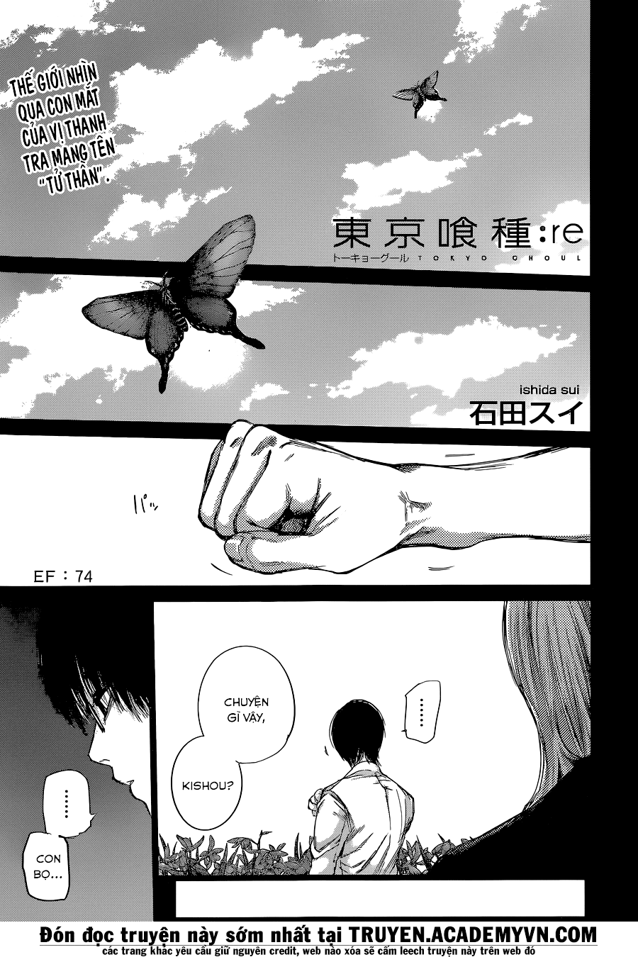 Tokyo Ghoul:Re Chapter 74 - Trang 2