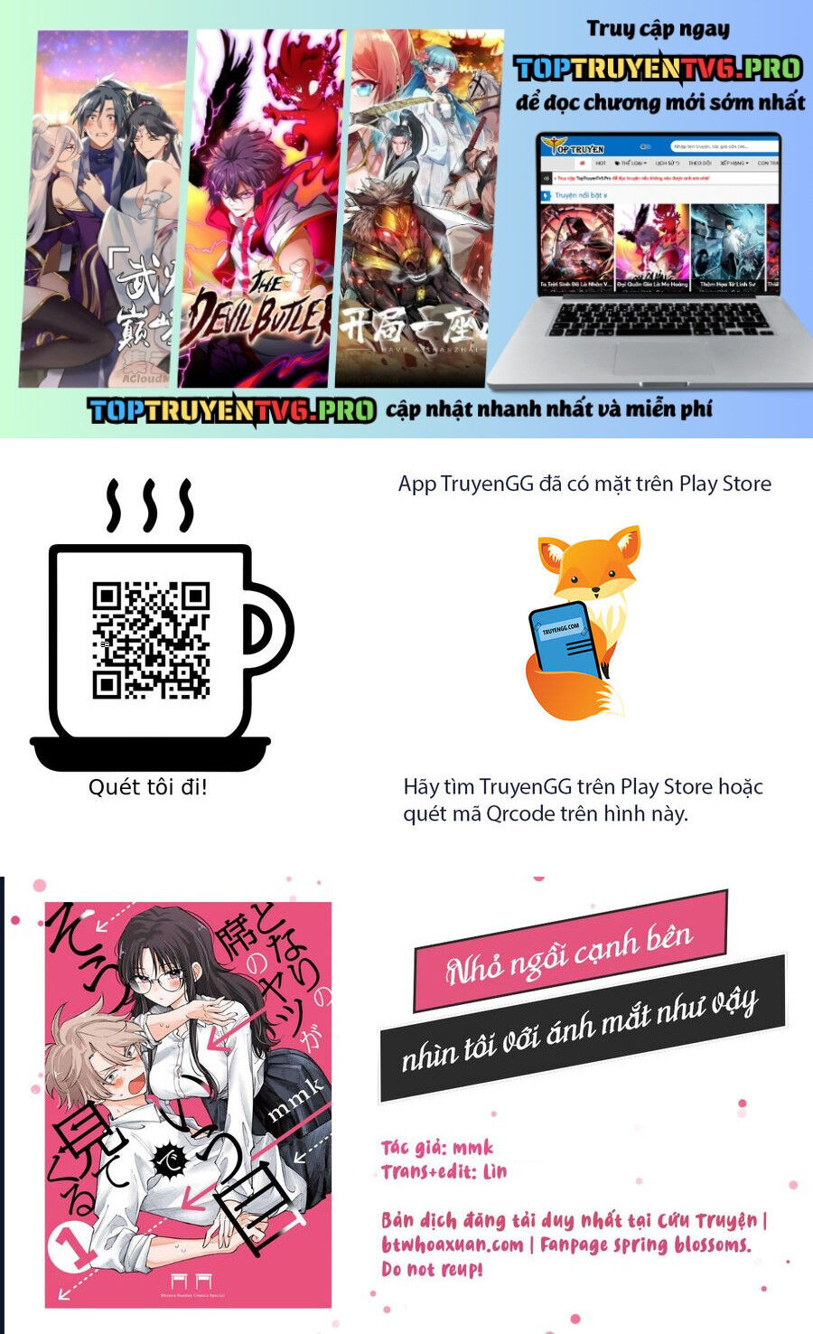 Tonari No Seki No Yatsu Ga Souiu Me De Mitekuru Chapter 52 - Trang 2