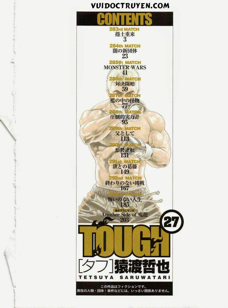 Tough – Miyazawa Kiichi Chapter 283 - Trang 2