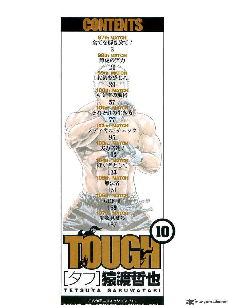 Tough – Miyazawa Kiichi Chapter 97 - Trang 2