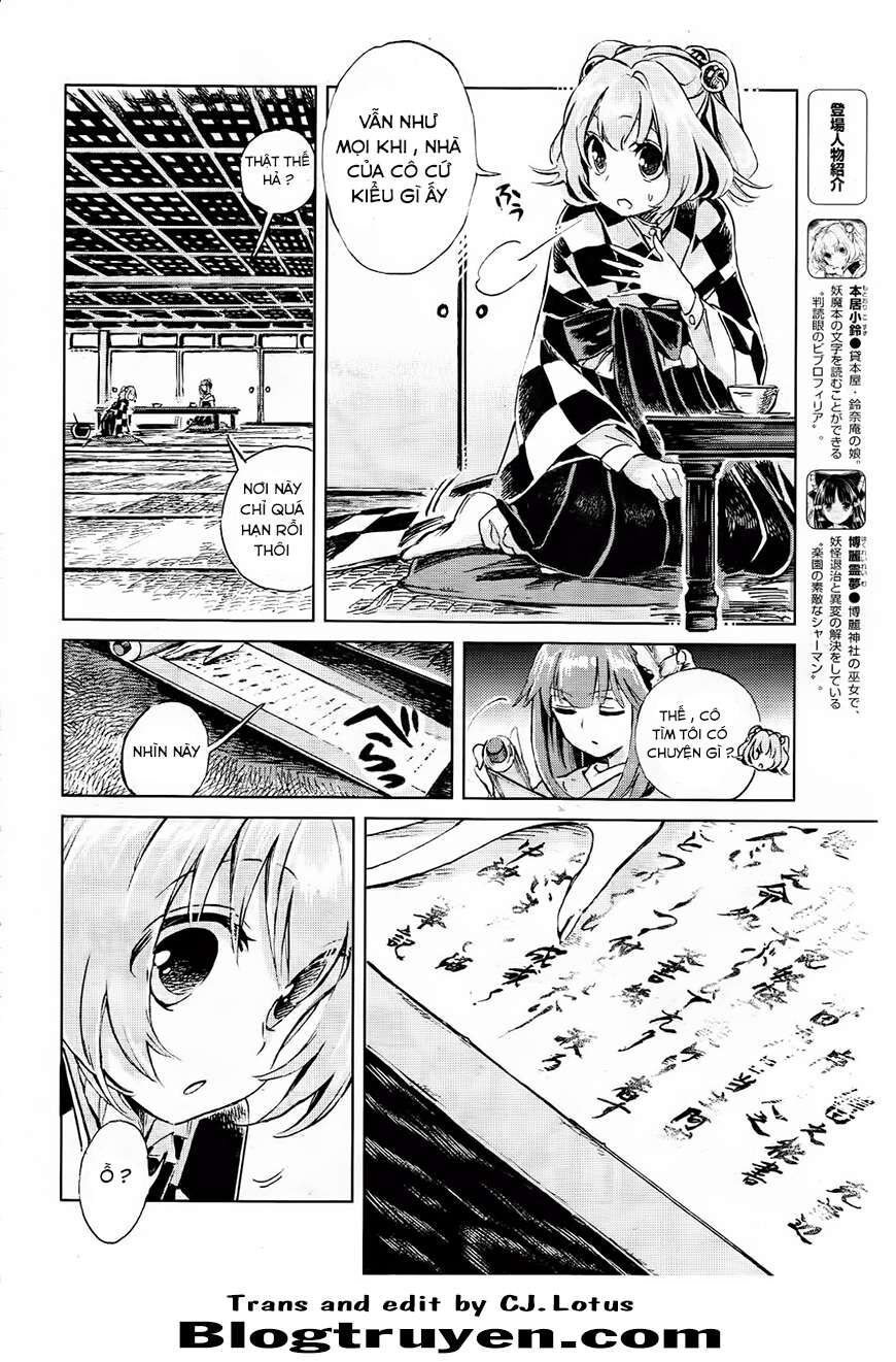 Touhou Suzunaan ~ Linh Nại Am Chapter 2 - Trang 2
