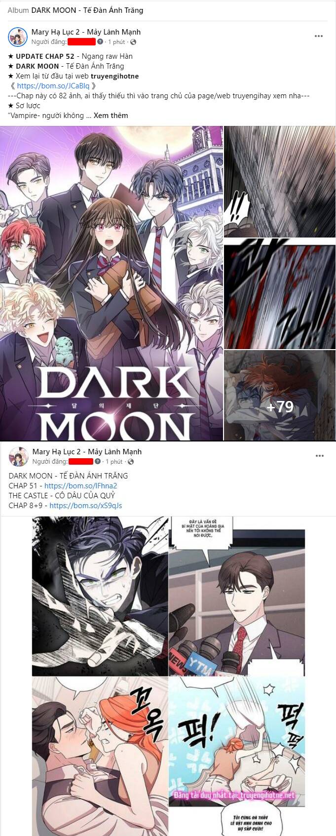 Trăng Tối: Kỉ Nguyên Máu Chapter 52.2 - Trang 2