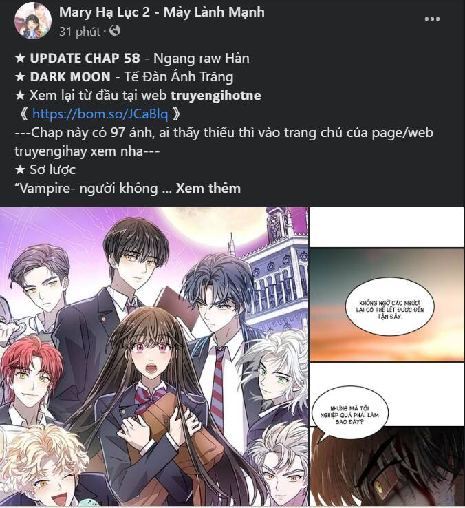 Trăng Tối: Kỉ Nguyên Máu Chapter 58.1 - Trang 2