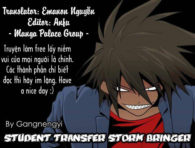 Transfer Student Storm Bringer Chapter 10 - Trang 2