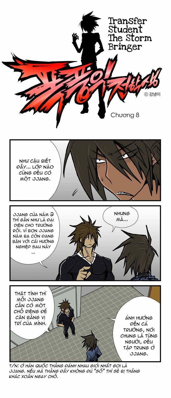 Transfer Student Storm Bringer Chapter 8 - Trang 2