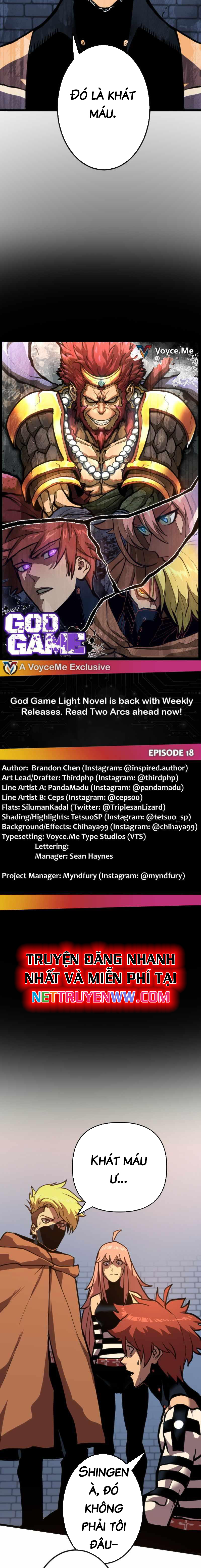 Trò Chơi Của Thần Chapter 21 - Trang 2