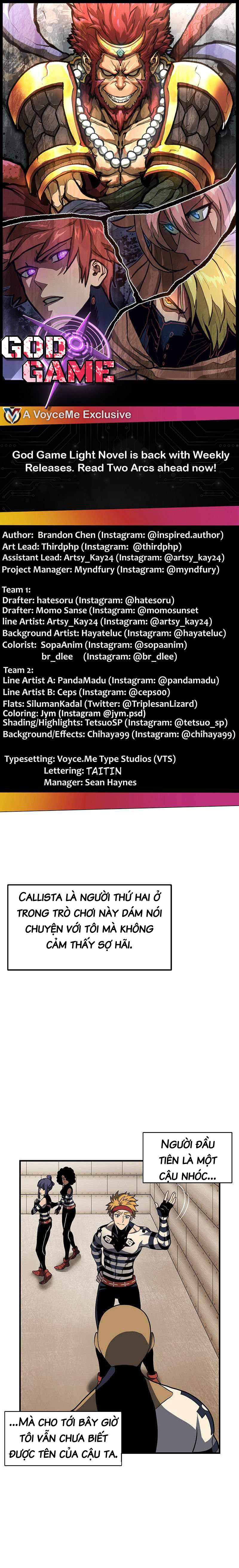 Trò Chơi Của Thần Chapter 30 - Trang 2