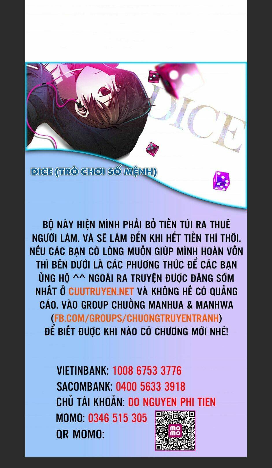 Trò Chơi Số Mệnh Chapter 325 - Trang 2