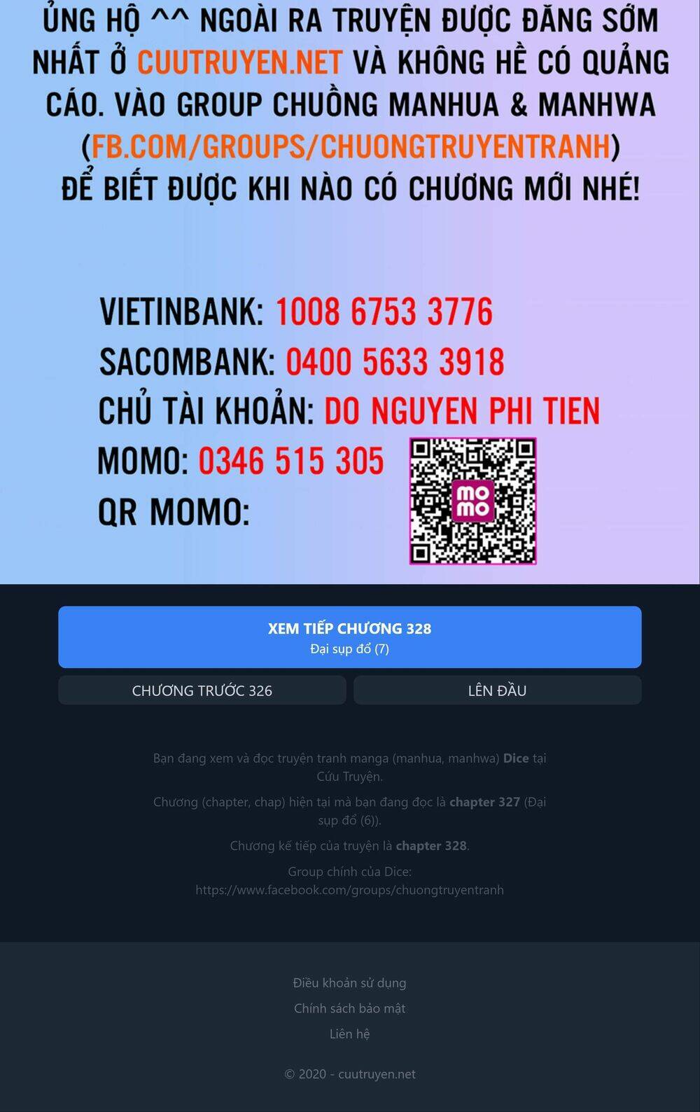 Trò Chơi Số Mệnh Chapter 327 - Trang 2