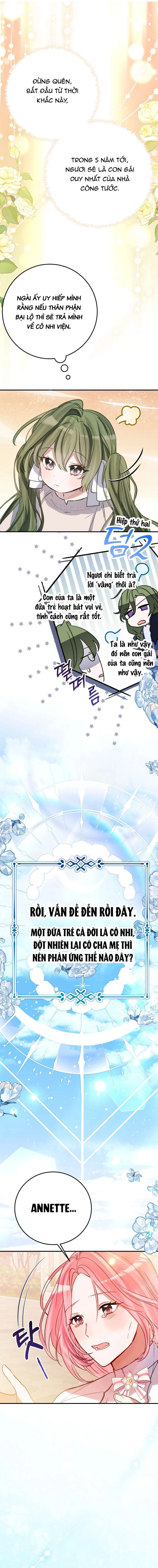 Trở Thành Con Gái Nuôi Của Một Gia Đình Sắp Bị Phá Hủy Chapter 4 - Trang 2