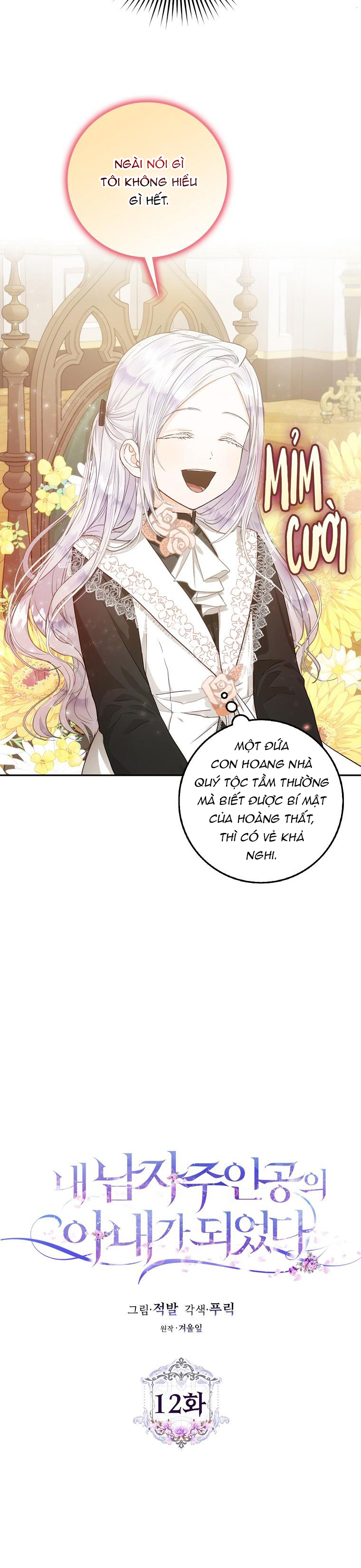 Trở Thành Vợ Của Nam Chính Tiểu Thuyết Chapter 12.1 - Trang 2