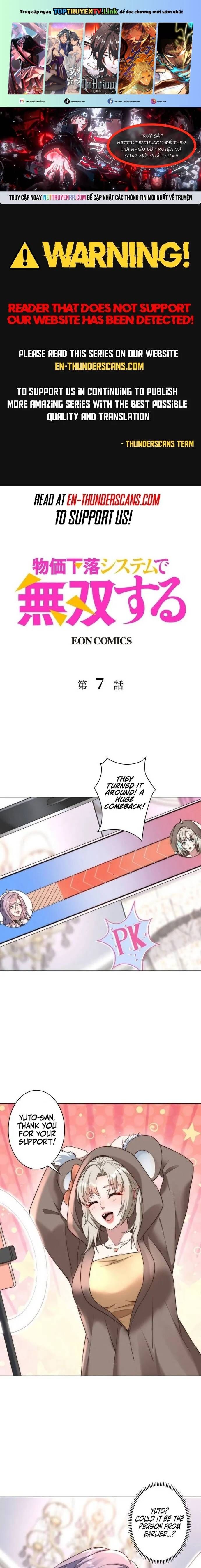 Trở ThàNh Vô ĐịCh BằNg Hệ ThốNg GiảM Giá Trị Chapter 7 - Trang 2