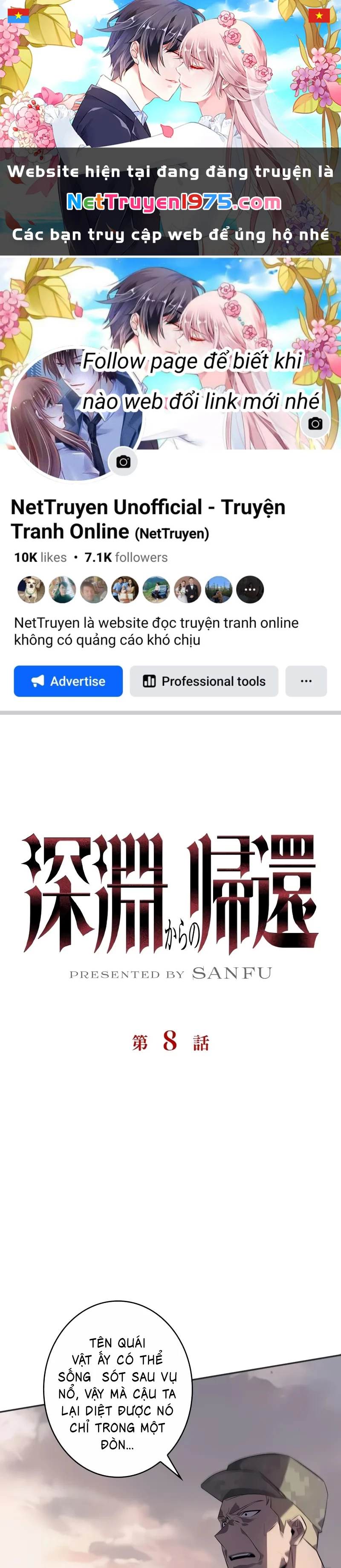 Trở Về Từ Vực Thẳm Chapter 8 - Trang 2