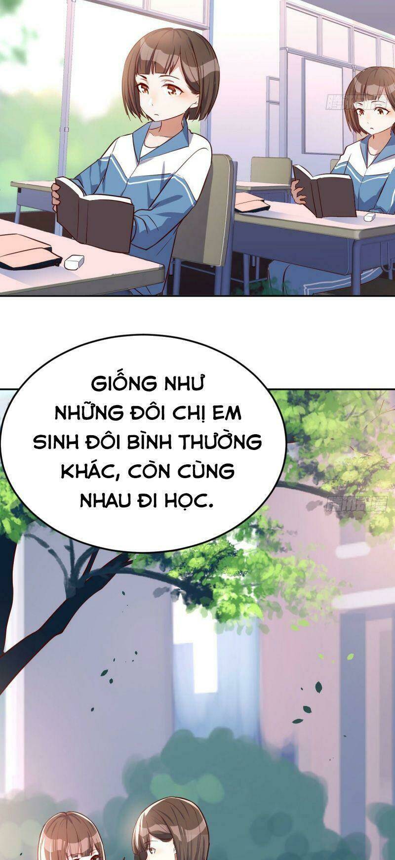 Trong Nhà Có 2 Bạn Gái Song Sinh Chapter 21 - Trang 2