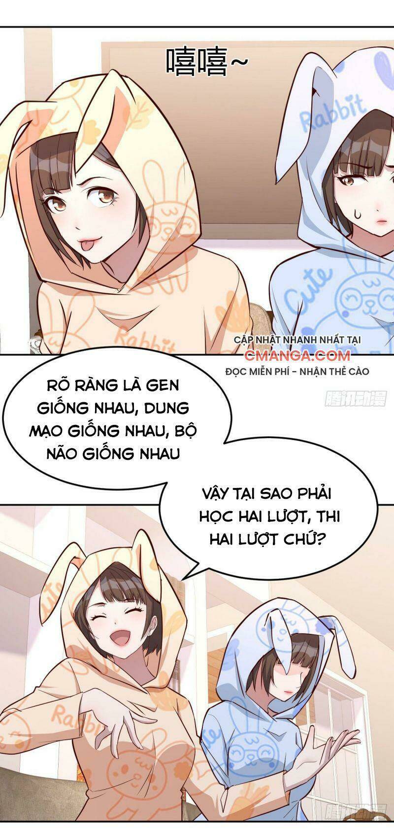 Trong Nhà Có 2 Bạn Gái Song Sinh Chapter 22 - Trang 2