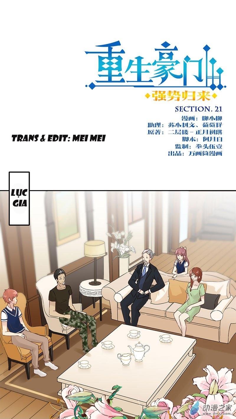 Trọng Sinh Chi Hao Môn Cường Thế Quy Lai Chapter 21 - Trang 2