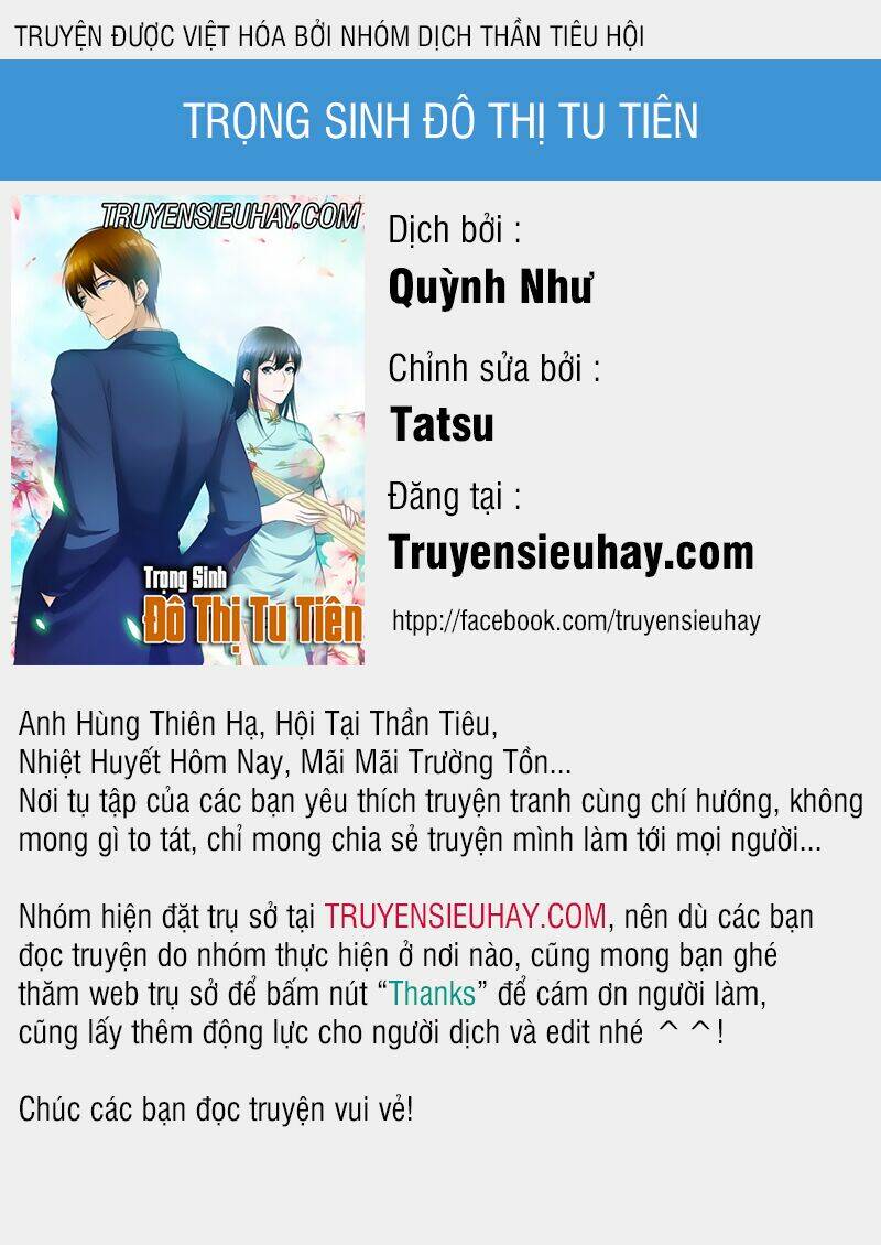 Trọng Sinh Đô Thị Tu Tiên Chapter 75 - Trang 2