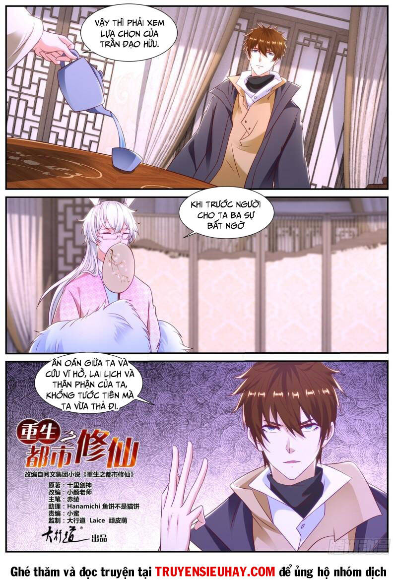 Trọng Sinh Đô Thị Tu Tiên Chapter 873 - Trang 2