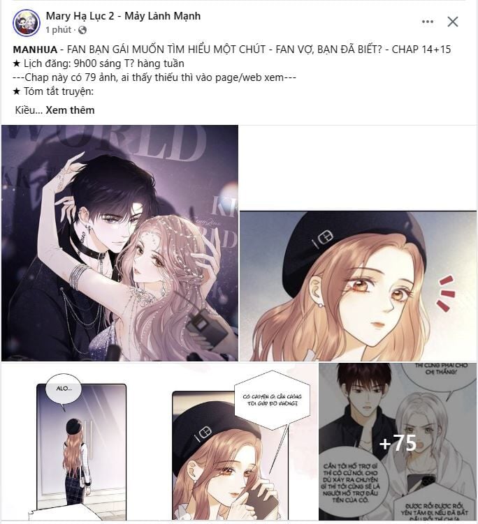 Trọng Sinh Trở Thành Fan” Vợ ” Của Thần Tượng Chapter 15.1 - Trang 2