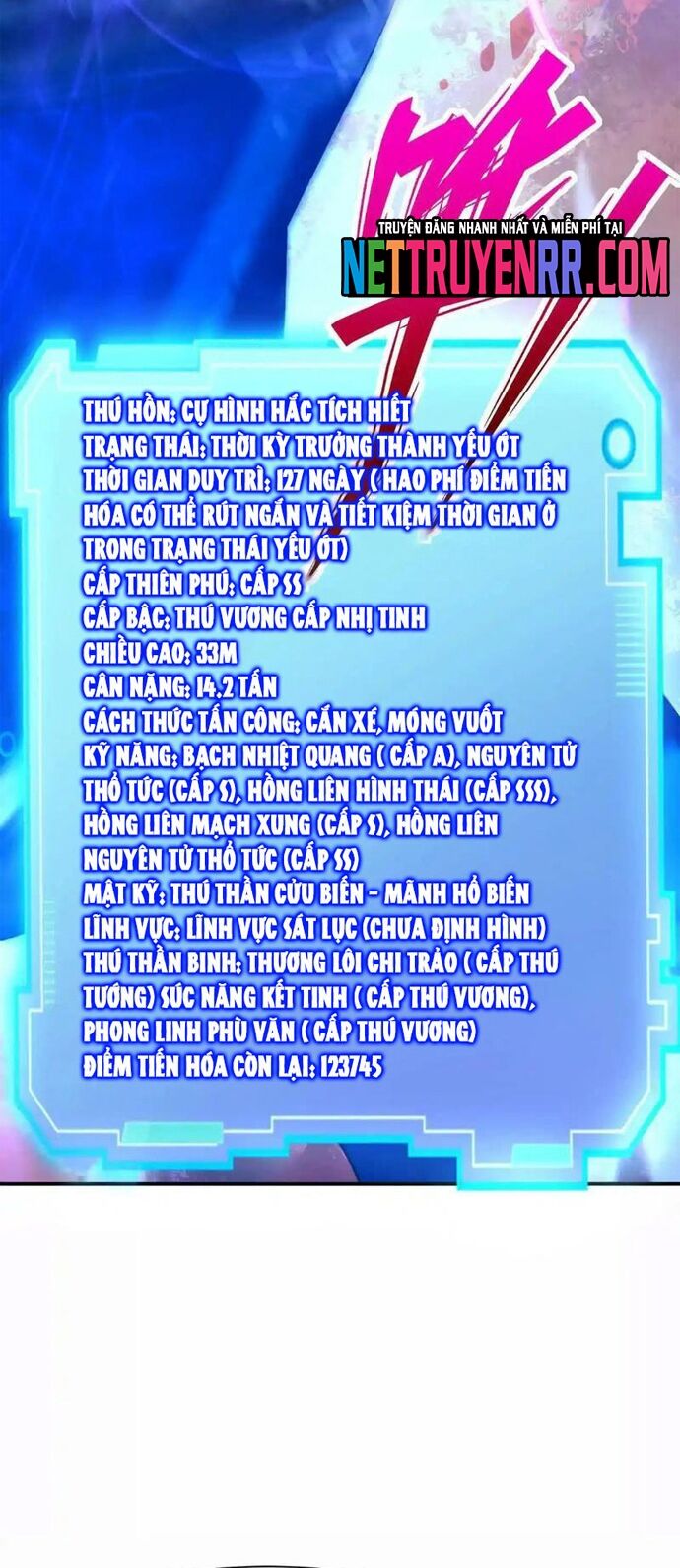 Trùng Sinh Thành Godzilla Chapter 277 - Trang 2