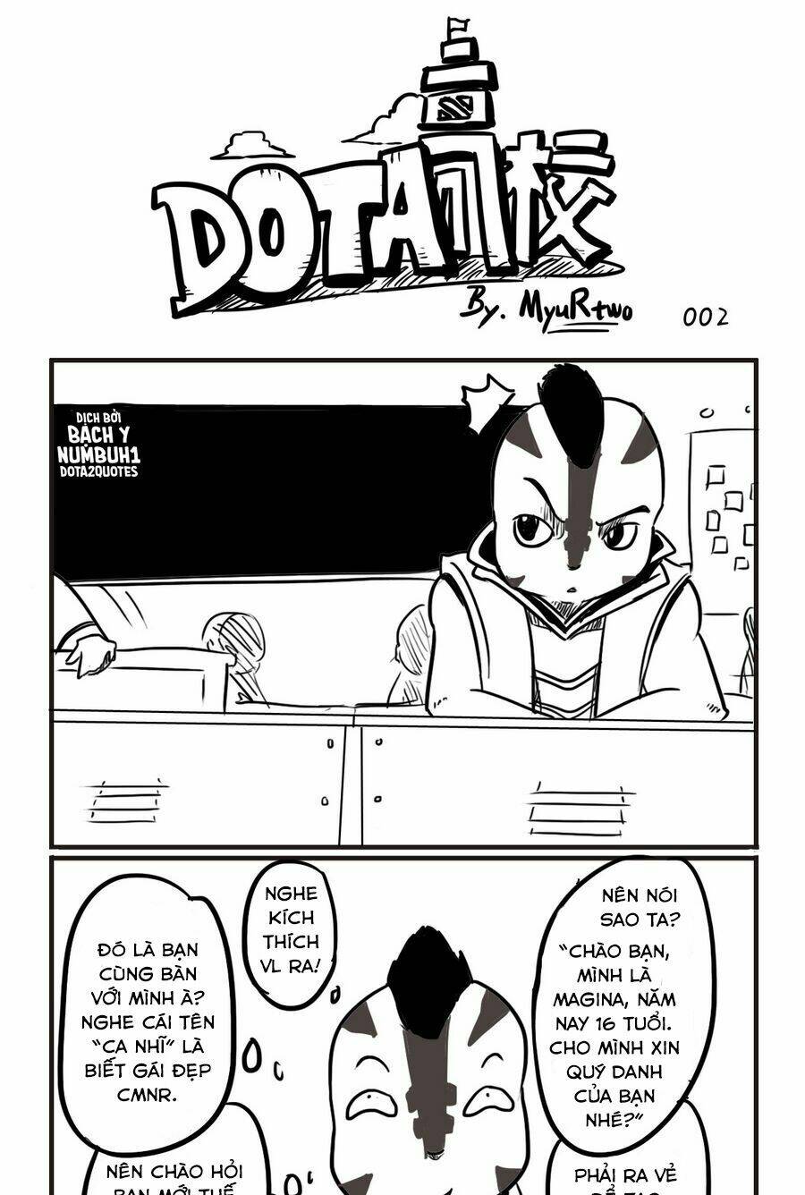 Trường Học Dota Chapter 1 - Trang 2