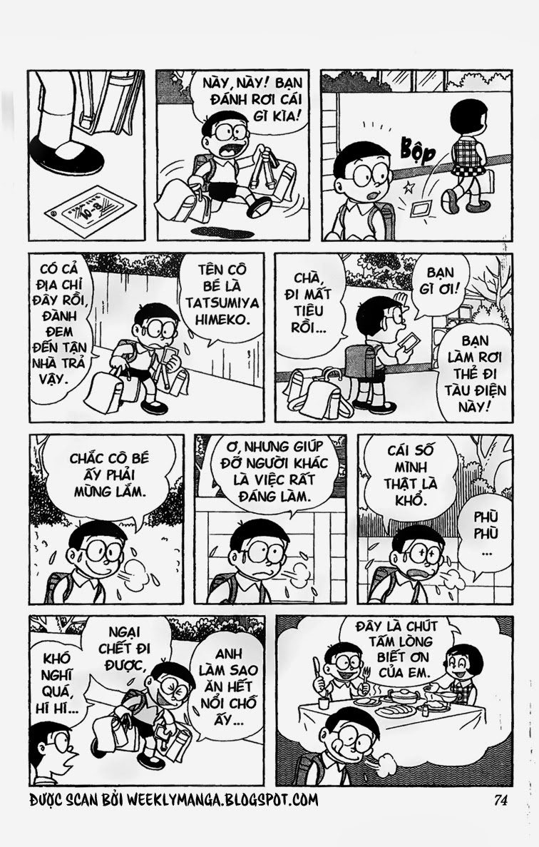 Truyện Ngắn Doraemon Mới Nhất Chapter 156 - Trang 2