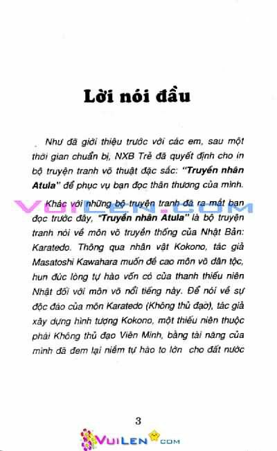 Truyền Nhân Atula – Shura No Mon I Chapter 7 - Trang 2