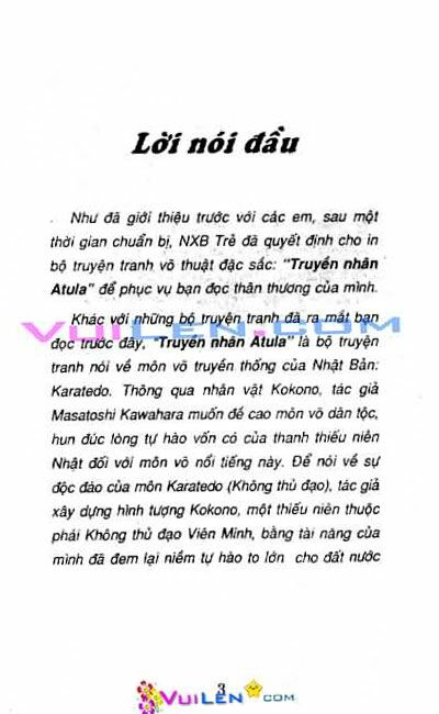 Truyền Nhân Atula – Shura No Mon I Chapter 9 - Trang 2