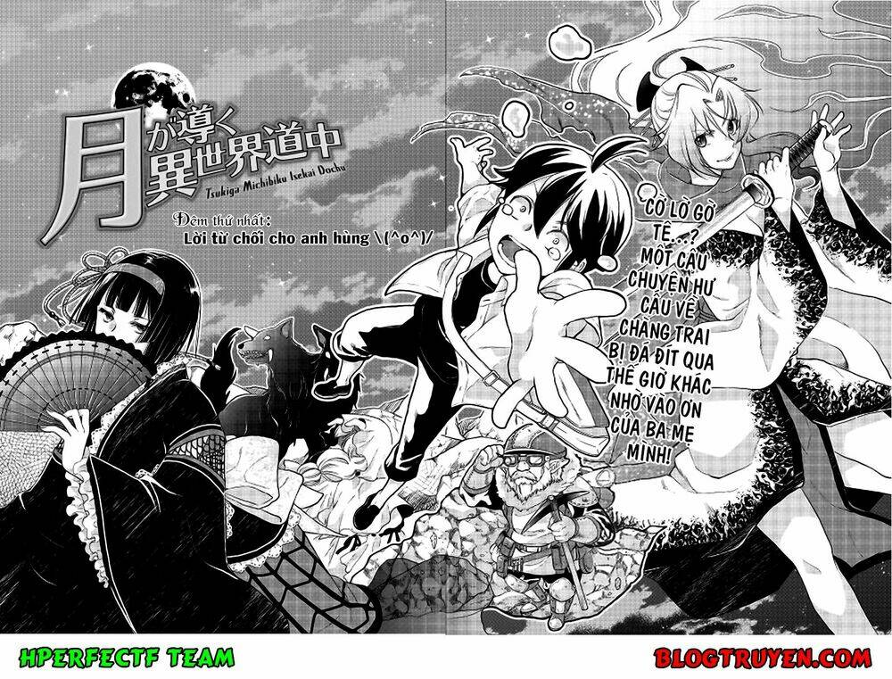 Tsuki Ga Michibiku Isekai Douchuu Chapter 1 - Trang 2