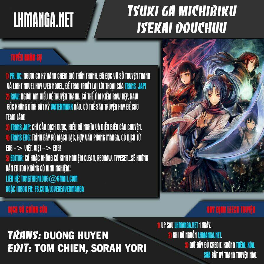 Tsuki Ga Michibiku Isekai Douchuu Chapter 20 - Trang 2