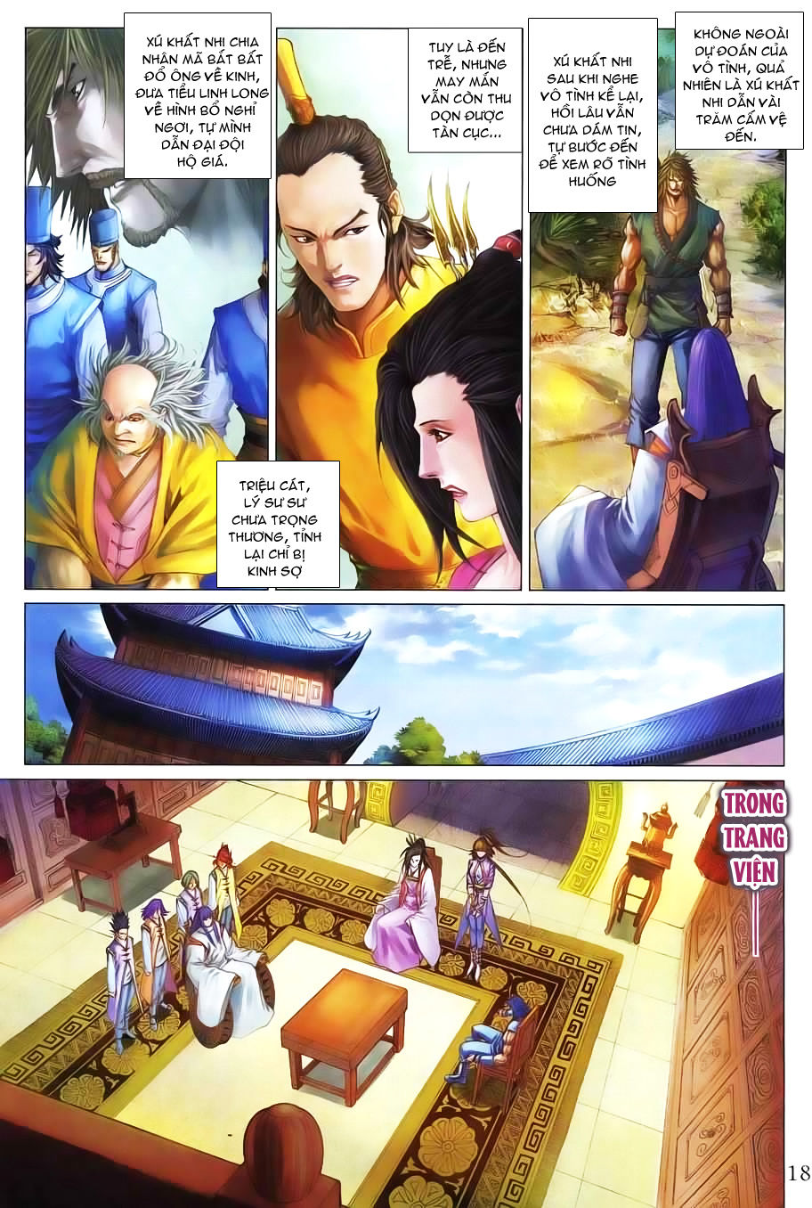 Tứ Đại Danh Bổ Chapter 337 - Trang 2