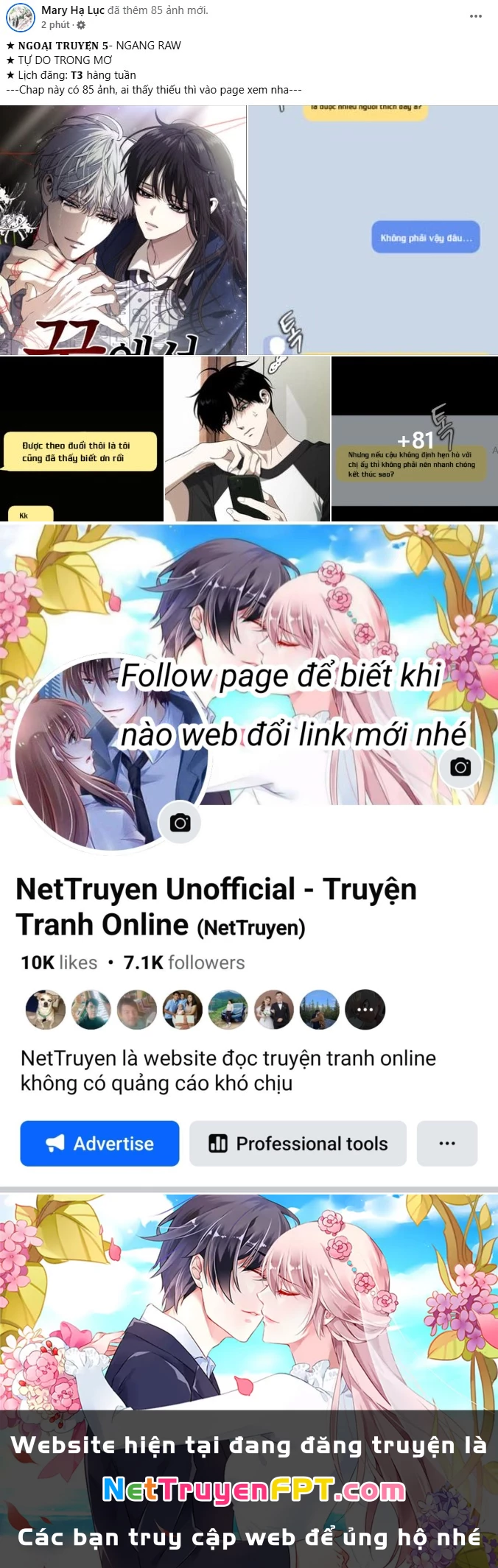 Tự Do Trong Mơ Chapter 176.1 - Trang 2