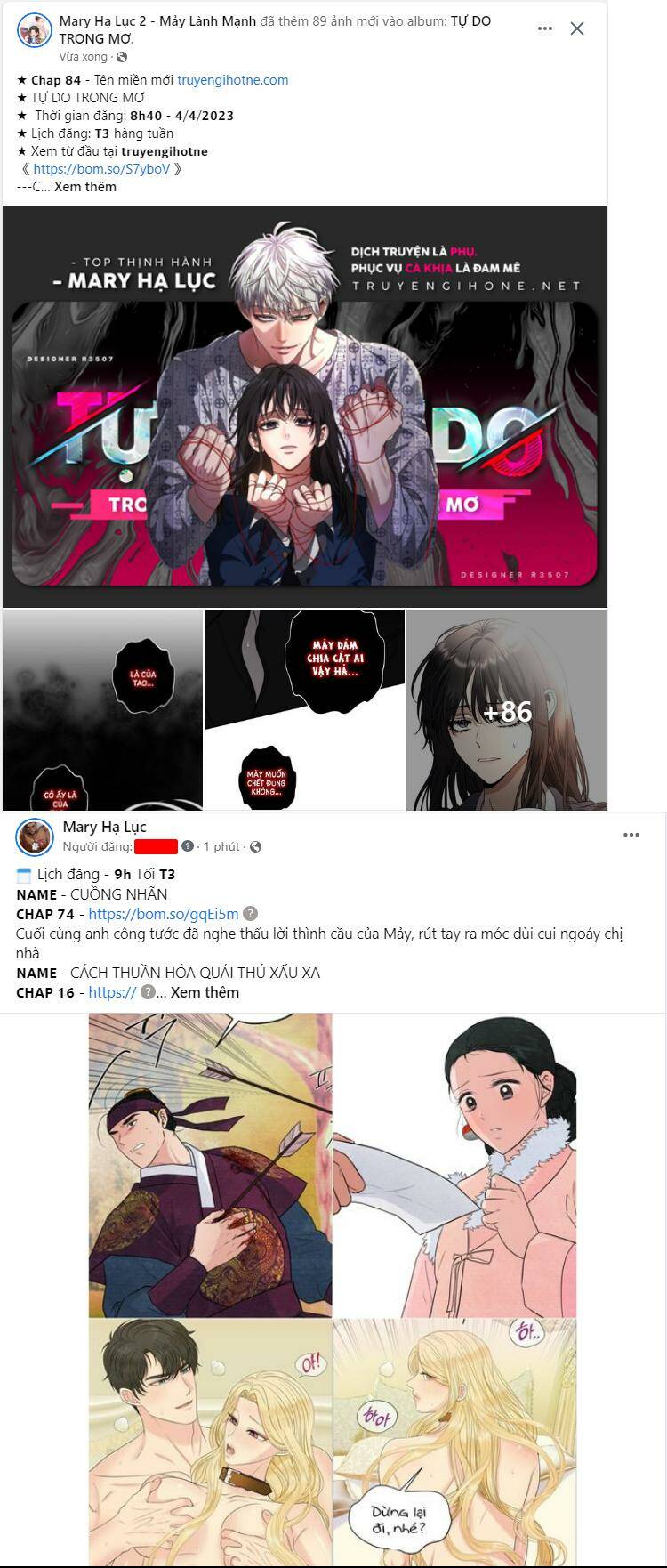 Tự Do Trong Mơ Chapter 85.2 - Trang 2