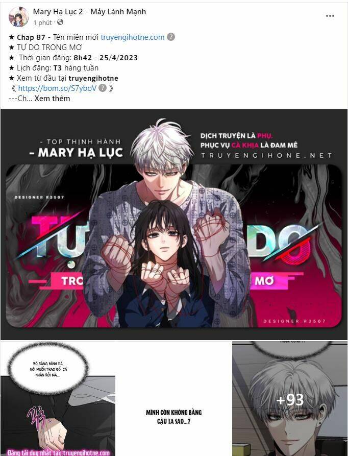 Tự Do Trong Mơ Chapter 87.1 - Trang 2
