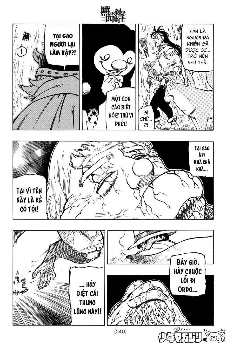 Tứ Kỵ Sĩ Khải Huyền Chapter 10 - Trang 2