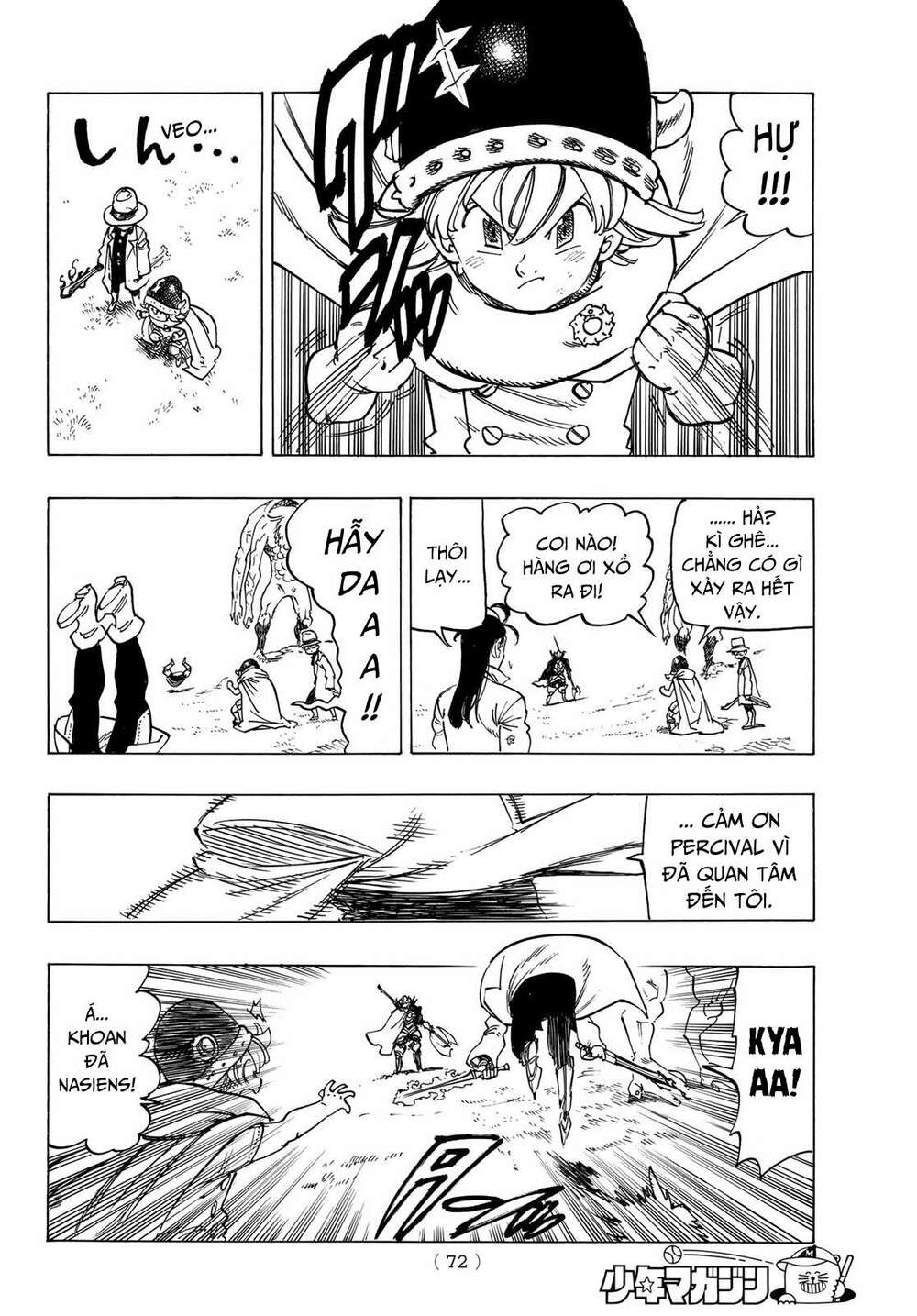 Tứ Kỵ Sĩ Khải Huyền Chapter 11 - Trang 2