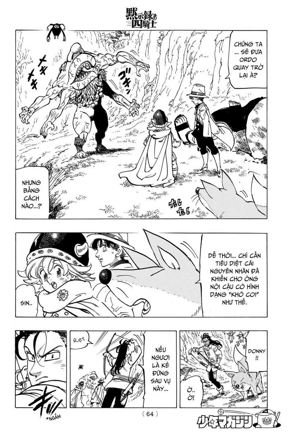 Tứ Kỵ Sĩ Khải Huyền Chapter 11 - Trang 2